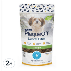 플라그오프 반려동물 영양제, 구강/치석관리, 60g, 2개