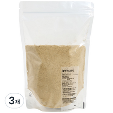 방앗간청년 블랙푸드선식, 500g, 3개