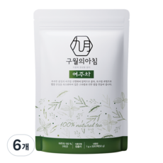 국산 쪄서볶은 여주차 삼각티백, 6개, 50개입, 1g