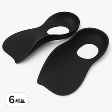 위시플러스 아치 보조 기능성 신발 깔창 세트, 6세트