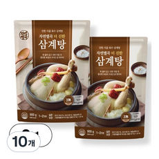 자연별곡 더 진한 삼계탕, 10개, 900g