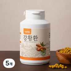 담소원 국내산 강황환, 5개, 150g