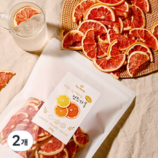 티랑 건조자몽 (반달형), 2개, 1개입, 200g