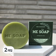 바디바 목욕비누 샤워비누 세신비누 바디워시, 125g, 2개입