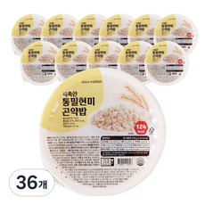 촉촉한 통밀현미 곤약밥, 150g, 36개