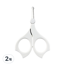 더블하트 유아용 손톱가위, 2개