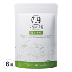 국산 쪄서볶은 작두콩차 삼각티백, 6개, 50개입, 1g