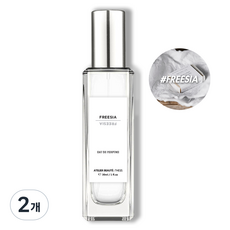 떼시스 프리지아 화사한 꽃향기 플로럴 비누향 니치 향수 오드퍼퓸, 2개, 30ml