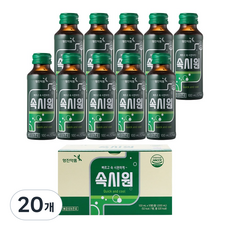 영진약품 속시원 식후 케어 소화 음료 상쾌한 컨디션 관리, 20개, 100ml