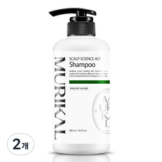 머리칼 탈모완화 성장인자 4GF 두피 샴푸, 2개, 500ml