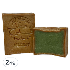 퓨림 시리아 알레포비누 비건 올리브비누_월계수 함량, 190g, 2개입