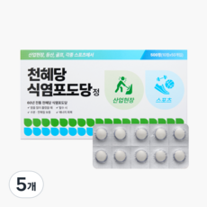 천혜당 식염포도당, 500정, 5개