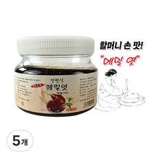 (배터짐)옛날맛 토종 연변 메밀엿 물엿, 5개, 500g