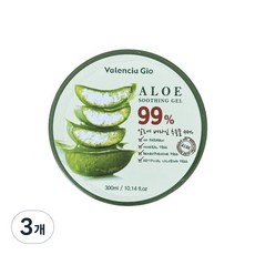 네클라 알로에베라 모이스춰 수딩젤, 3개, 300ml