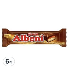 울케르 알베니 초콜릿 ULKER ALBENI CHOCOLATE, 6개, 52g