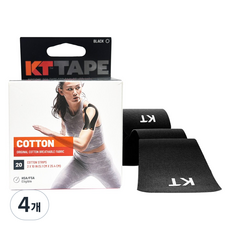 케이티 테이프 스포츠 테이핑 KT TAPE 키네시올로지, 4개