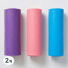 고급 고탄력 요가 헬스 필라테스 스트레칭 밴드 세트, 2개, 블루(파랑)