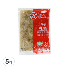 (배터짐) 하이큐THP 사천 절임 짜차이 짜사이500g, 5개