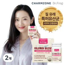 닥터프로그 프로바이오틱스 이너케어 유산균 질건강 유산균, 2개, 30회분