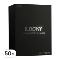 로키 프리미엄 카드 탑로더 35PT, 50개, 투명