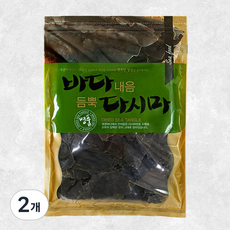 [해야미] 완도 사각 다시마, 2개, 400g