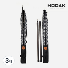 모닥 세이스 폴대 파우치 캠핑 수납 가방, 리프, 1단