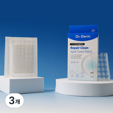 닥터덤 스팟패치 여드름 상처 커버패치 택 1, 3개, 152개입