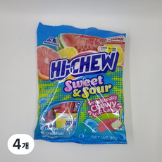 모리나가 하이츄 스윗 앤 사우어, 90g, 4개