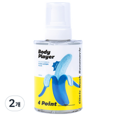 맨즈스킨 바디플레이어 포 포인트 남성청결제 바나나빅 사타구니 남자 냄새제거 항문세정제, 500g, 2개