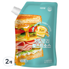 아이엠소스 저칼로리토스트소스 32kcal, 500g, 2개