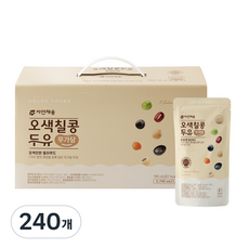 자연채움 오색칠콩두유 무가당, 185ml, 240개