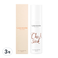 레피소드 시크앤시크 올오버퍼퓸, 3개, 100ml