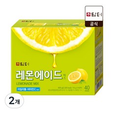 담터 레몬에이드 믹스, 15g, 40개입, 2개