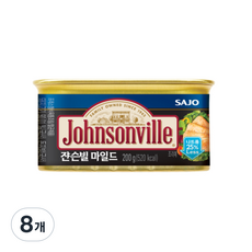 쟌슨빌 마일드 햄통조림, 200g, 8개