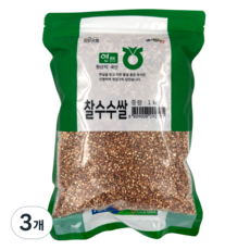 진안농협 국산 찰수수, 3개, 1kg