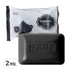 지고트 참숯 때비누 향기로운 목욕 바디워시, 150g, 2개입