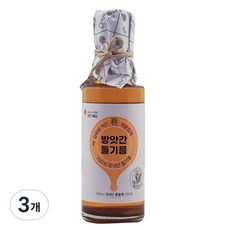 대전기름집 100% 국산 들기름, 180ml, 3개