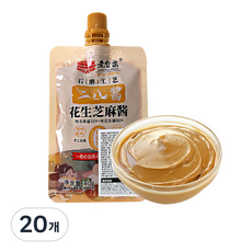 (배터짐) 노맷돌 이팔장 땅콩즈마장 일회용 즈마장, 20개, 60g