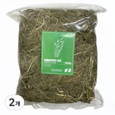 [라비토] 티모시 3번초 부드러운 식감 입맛회복 미국산 건초 501g / 3번초 집나간 입맛도 컴백!, 2개