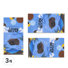 메타프레쉬 초코칩 바다랏, 3개, 70g