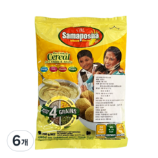 SRILANKA SAMAPOSHA 스리랑카 비타민 건강 시리얼 사마포사 /1PACK, 200g, 6개