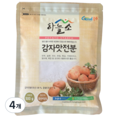[농협] 수안보농협 100% 국산 감자전분, 4개, 500g