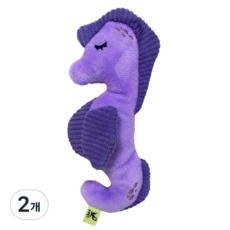 잇츠K 펫토이 강아지 장난감, 2개, 해마