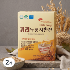국내산 구수하고 든든한 귀리누룽지한잔 /숭늉차/누룽지차, 440g, 2개