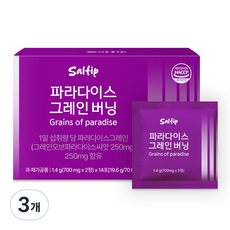 샐팁 파라다이스그레인 버닝, 3개, 28정