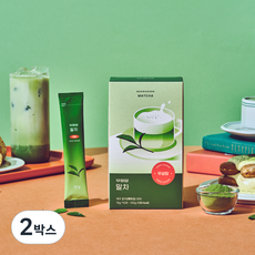[무화당] 무설탕 말차라떼, 10g, 10개입, 2박스