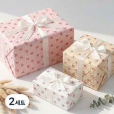 올리올망 꽃 포장지 플로드지 어린이 선물 포장지 10장, 2세트, 화이트