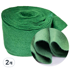 에베모 월동 겨울 나무 붕대 보온재 부직포 15m, 2개