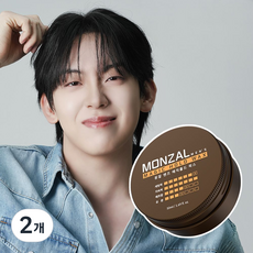 [허성범 PICK] 몽잘 맨즈 스타일링 헤어 크림 매직홀드 왁스, 2개, 50ml