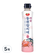 동원 참치액 해물, 5개, 500g